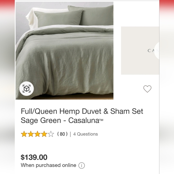3 piece full/queen duvet - Picture 1 of 4